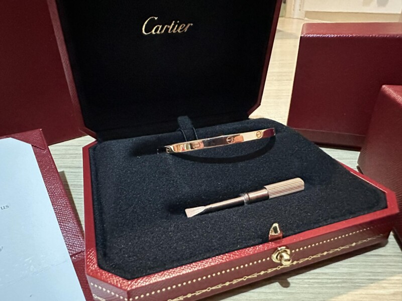 รับกำไร Cartier Love 88 received 366826492810848